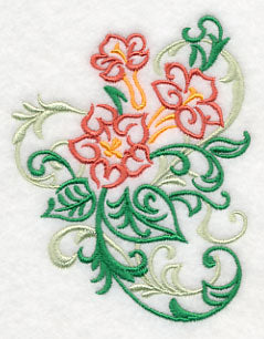 Trumpet Vine Filigree