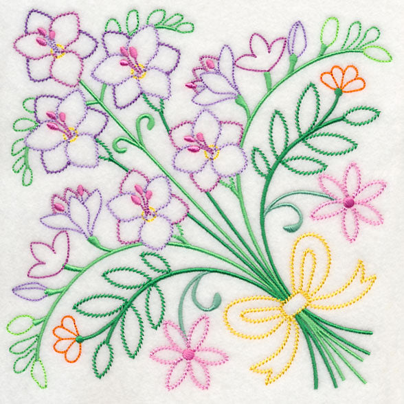 Spring Flower Bouquet (Vintage)