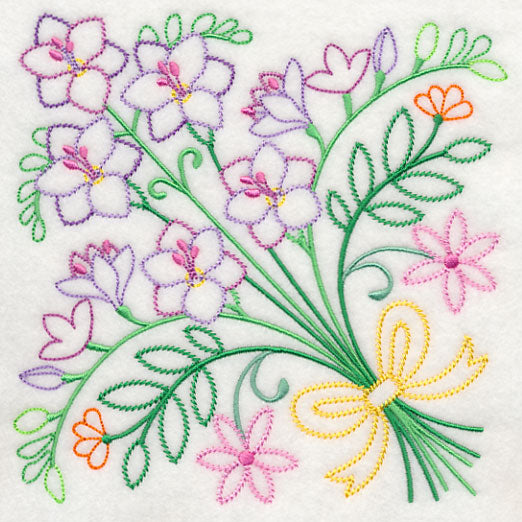 Spring Flower Bouquet (Vintage)