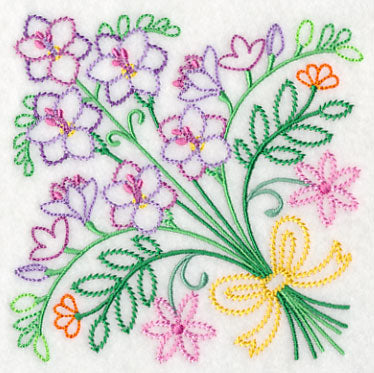 Spring Flower Bouquet (Vintage)