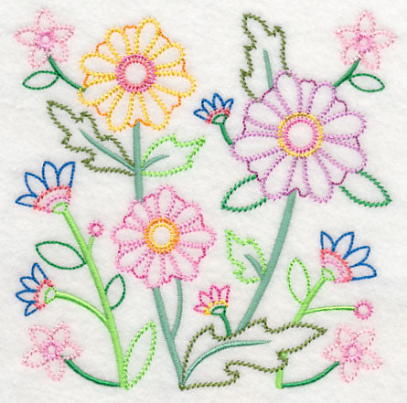 Glorious Garden Blooms (Vintage)