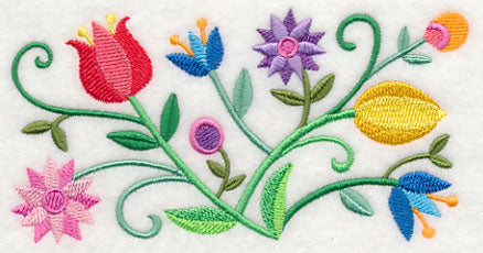 Ballet of Blooms Border