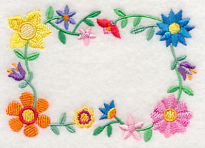 Blooming Block Party Quilt Label