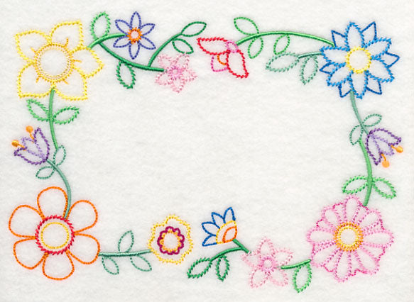 Blooming Block Party Quilt Label (Vintage)