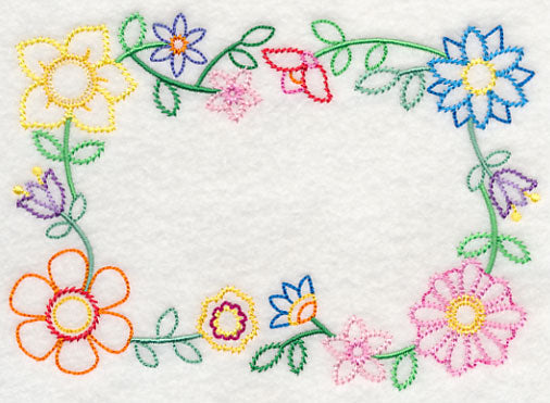 Blooming Block Party Quilt Label (Vintage)