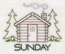 Northwoods Sunday (Vintage)