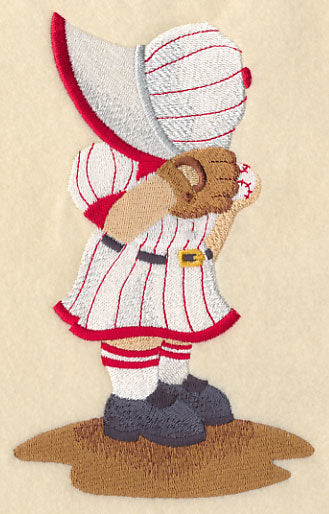 Let's Play Ball Sunbonnet Sue