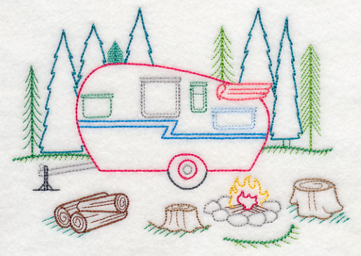 Canned Ham Trailer (Vintage)