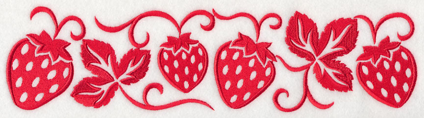 Simply Strawberries Border