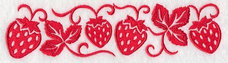 Simply Strawberries Border