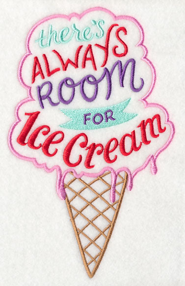 There's Always Room for Ice Cream