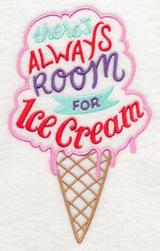 There's Always Room for Ice Cream