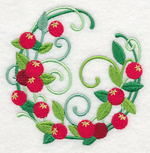 Cranberry Wreath