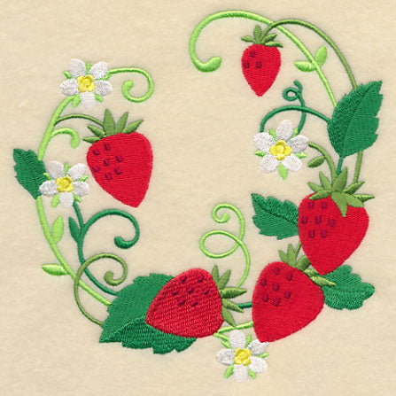 Strawberry Wreath