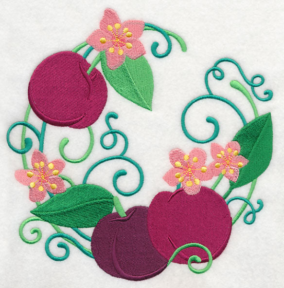 Plum Wreath