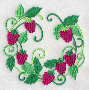 Raspberry Wreath