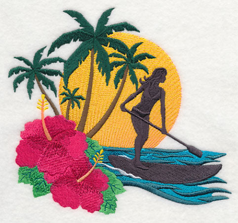 Tropical Paddleboarder - Female