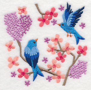 Summertime Bluebirds and Blooms 6