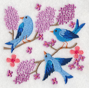 Summertime Bluebirds and Blooms 8