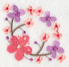 Summertime Bluebirds and Blooms Corner