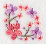 Summertime Bluebirds and Blooms Corner