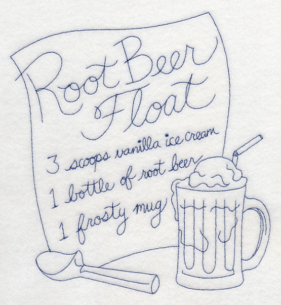 Root Beer Float (Bluework)