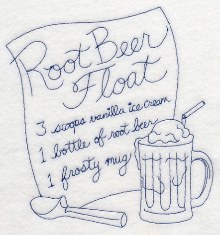 Root Beer Float (Bluework)