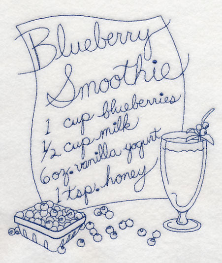 Blueberry Smoothie (Bluework)