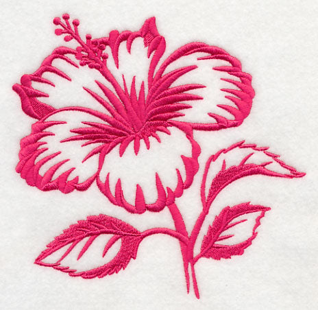 Hibiscus Silhouette