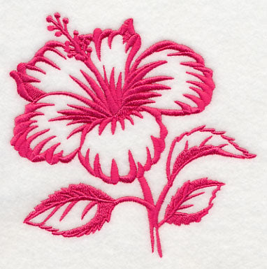 Hibiscus Silhouette