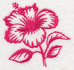 Hibiscus Silhouette