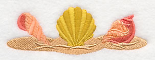 Sea Shells Border