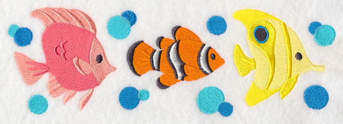 Tropical Fish Border