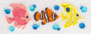 Tropical Fish Border