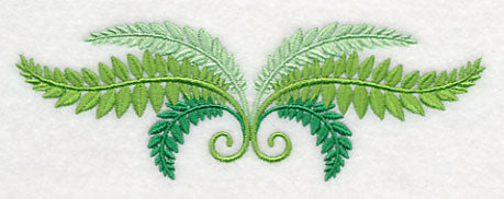 Fresh Fern Border