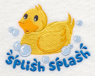 Splish Splash Rubber Ducky