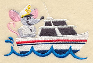 Malcolm Mouse on a Yacht