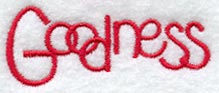 Text - Goodness