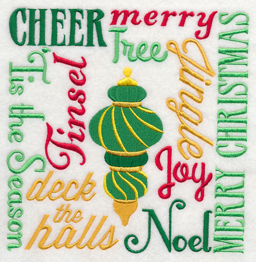 Deck the Halls Square