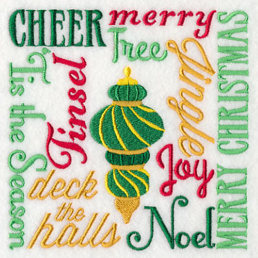 Deck the Halls Square