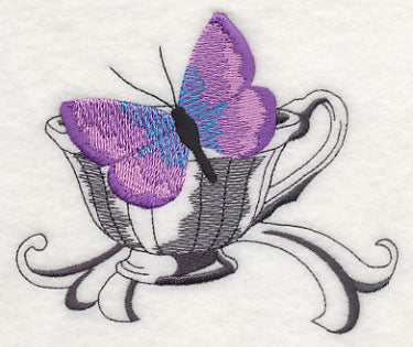Butterflies at Tea Time 1