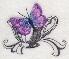 Butterflies at Tea Time 1