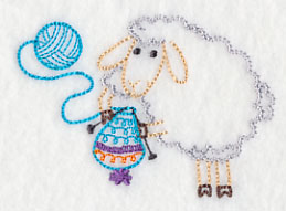 Ewe Love Knitting 3 (Vintage)