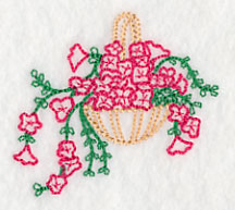 Fresh Flower Basket 1 (Vintage)