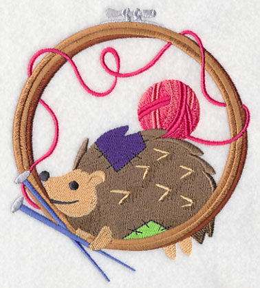Hoop It Up Hedgehog - Knitting