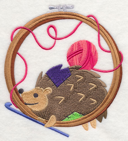 Hoop It Up Hedgehog - Crocheting