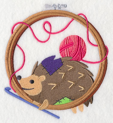 Hoop It Up Hedgehog - Crocheting