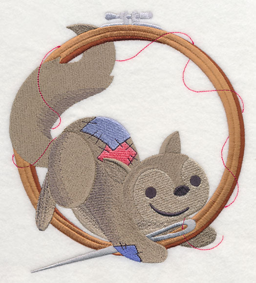 Hoop It Up Squirrel
