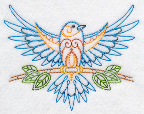 Tree Top Bluebird (Vintage)