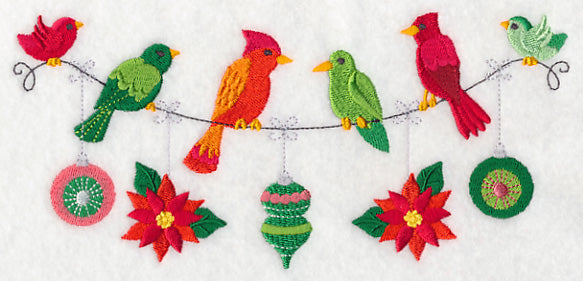 Season's Tweetings Clothesline